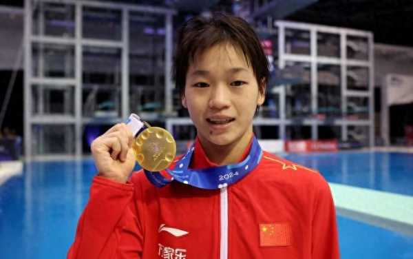 全红婵获得世界杯10米台冠军,中国队收获4枚金牌。
